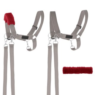 DUŻY HOBBY HORSE A3 CZARNY SKIPPI KONIK DO SKAKANIA MASKOTKA KANTAR ZESTAW