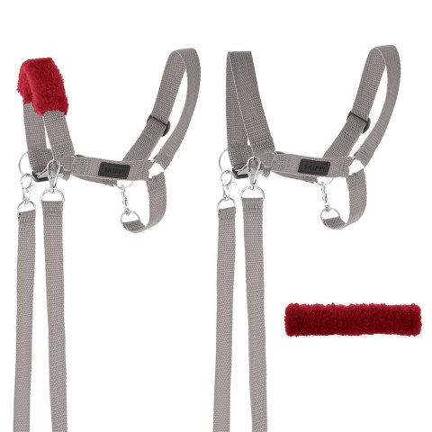 DUŻY HOBBY HORSE A3 CZARNY SKIPPI KONIK DO SKAKANIA MASKOTKA KANTAR ZESTAW