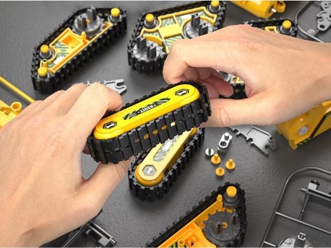 KLOCKI KONSTRUKCYJNE MASZYNY BUDOWLANE ZDALNIE STEROWANE 4W1 176EL PILOT2.4