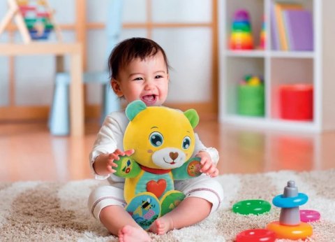 Kolorowy Interaktywny Misiek Lelek Język Polski Clementoni 50939