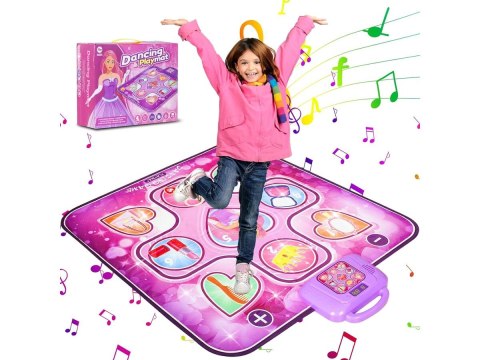 MATA TANECZNA KSIĘŻNICZKA MUZYCZNA DO TAŃCZENIA 6 TRYBÓW ŚWIATŁA DŹWIĘKI