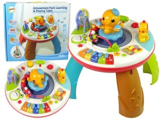 STOLICZEK EDUKACYJNY DLA DZIECI OŚMIORNICA PIANINKO CIUCHCIA BĘBENEK MŁYN