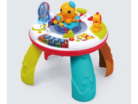 STOLICZEK EDUKACYJNY DLA DZIECI OŚMIORNICA PIANINKO CIUCHCIA BĘBENEK MŁYN