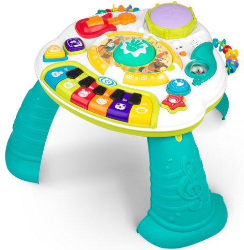 STOLICZEK EDUKACYJNY DLA MALUCHA PIANINKO MIKROFON BLUETOOTH DŹWIĘK MELODIE