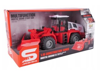 ODŚNIEŻARKA PŁUG INTERAKTYWNY TRAKTOR CIĄGNIK ŚWIATŁA DŹWIĘKI RUCHOME EL.