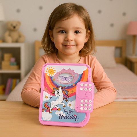 SEKRETNY PAMIĘTNIK NOTATNIK JEDNOROŻEC NA KOD NAGRYWANIE GŁOSU QUIZ MELODIE