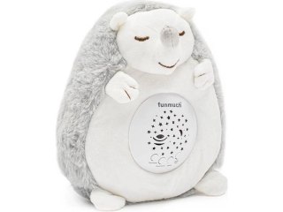 PROJEKTOR PLUSZOWY JEŻ MASKOTKA PRZYTULANKA USYPIACZ BIAŁY SZUM MELODIE