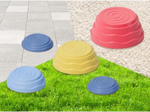 Ścieżka Sensoryczna Dla Dzieci KAMIENIE BALANSUJĄCE 5 Szt Równowaga Trening Równowagi