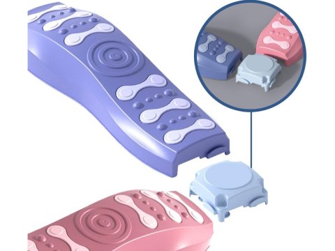 Ścieżka Sensoryczna Dla Dzieci KAMIENIE BALANSUJĄCE Do Ćwiczenia Równowagi 4 Szt Trening Nowa Wersja 6 Podkładek W Stopniach