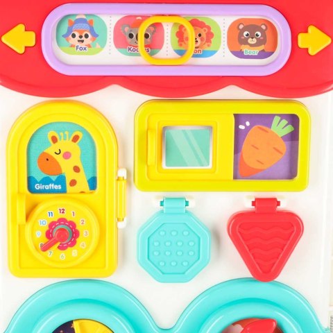 TABLICA MANIPULACYJNA KOSTKA INTERAKTYWNA EDUKACYJNA SAMOCHÓD ŚWIATŁO DŹWIĘK