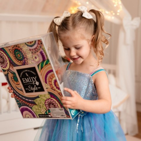 WOOPIE ROYAL Lalka Emi w Błękitnej Sukience Tiulowej