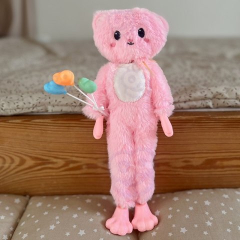 WOOPIE ROYAL Lalka w Przebraniu Różowego Misia Park Rozrywki