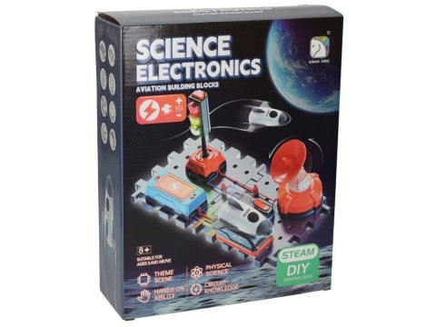 ZESTAW DOŚWIADCZALNY NAUKOWY SYGNALIZACJA ŚWIETLNA RAKIETA MAŁY ELEKTRONIK