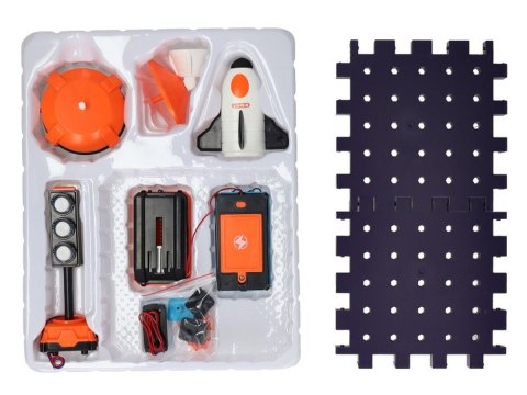 ZESTAW DOŚWIADCZALNY NAUKOWY SYGNALIZACJA ŚWIETLNA RAKIETA MAŁY ELEKTRONIK