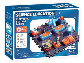 ZESTAW DOŚWIADCZALNY NAUKOWY SYGNALIZACJA ŚWIETLNA WIATRAK MAŁY ELEKTRONIK