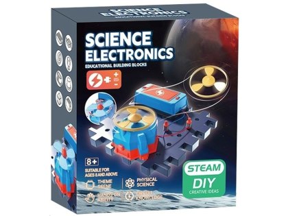 ZESTAW DOŚWIADCZALNY NAUKOWY WIATRAK WIATRACZEK ŚMIGŁO MAŁY ELEKTRONIK