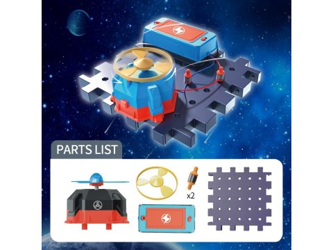 ZESTAW DOŚWIADCZALNY NAUKOWY WIATRAK WIATRACZEK ŚMIGŁO MAŁY ELEKTRONIK