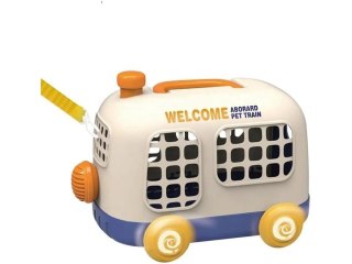 Zestaw Małego Weterynarza Transporter Dla Psa + Akcesoria Klatka Dla Zwierząt Weterynarz Doktor Pies Pluszak