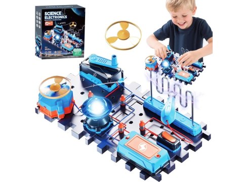 ZESTAW DOŚWIADCZALNY NAUKOWY OBWÓD ELEKTRONICZNY GENERATOR MAŁY ELEKTRONIK