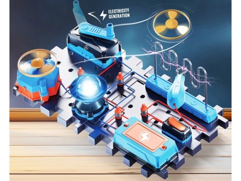 ZESTAW DOŚWIADCZALNY NAUKOWY OBWÓD ELEKTRONICZNY GENERATOR MAŁY ELEKTRONIK