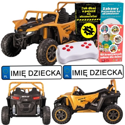 AUTO NA AKUMULATOR BUGGY ARCTIC CAT WILDCAT XX 24V DLA 2DZIECI 4X200W PILOT