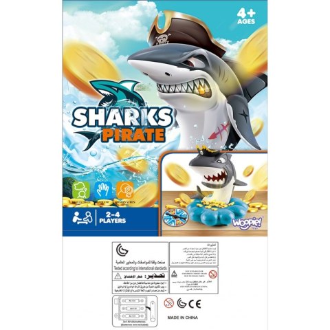 GRA ZRĘCZNOŚCIOWA WŚCIEKŁY REKIN EDUKACYJNA DLA DZIECI ZABAWA NAUKA