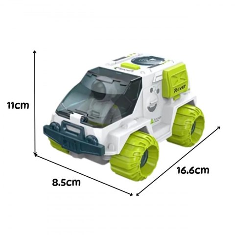 INTERAKTYWNY ŁAZIK KOSMICZNY SPACE ZESTAW KREATYWNY DLA DZIECI