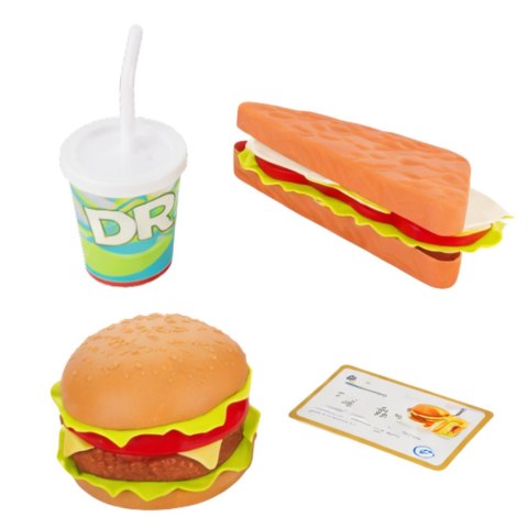 KASA SKLEPOWA SAMOOBSŁUGOWA TERMINAL SKANER ŚWIATŁA DŹWIĘKI FAST FOOD NAPÓJ