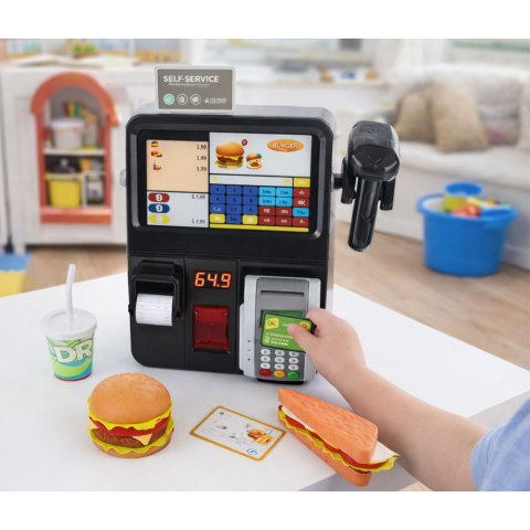 KASA SKLEPOWA SAMOOBSŁUGOWA TERMINAL SKANER ŚWIATŁA DŹWIĘKI FAST FOOD NAPÓJ