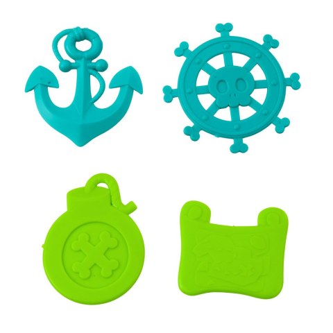 Zestaw Skarbów W Skrzyni Do Nurkowania Zabawy W Wodzie Brązowa 21 el.