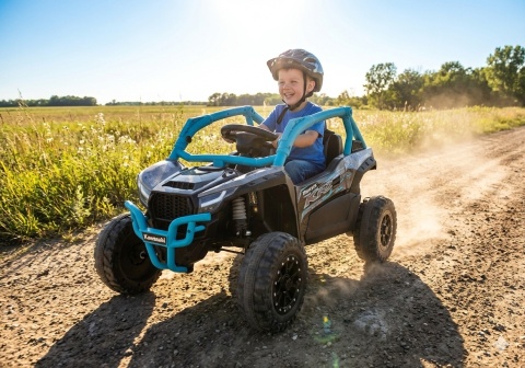 AUTO NA AKUMULATOR BUGGY TERENOWE KAWASAKI JS330 24V LED PILOT SKÓRA EVA