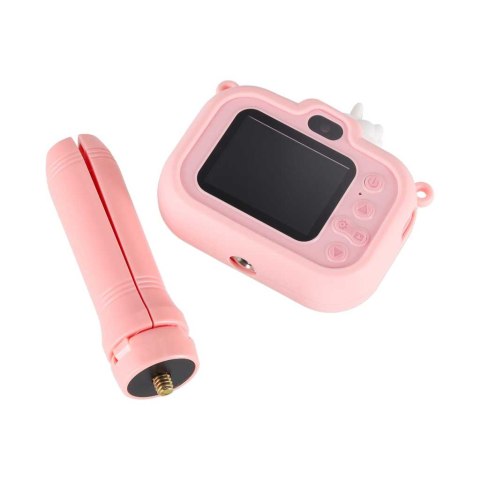 APARAT FOTOGRAFICZNY CYFROWY KAMERA DLA DZIECI STATYW JEDNOROŻEC FULLHD AKU