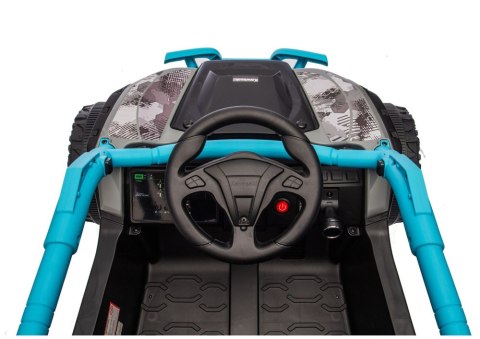 AUTO NA AKUMULATOR BUGGY TERENOWE KAWASAKI JS330 24V LED PILOT SKÓRA EVA