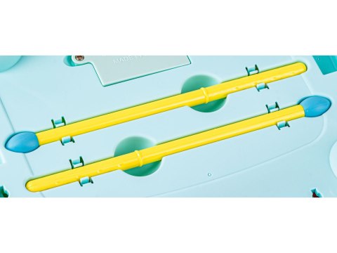 PIANINKO Z PERKUSJĄ DLA MALUCHA KSYLOFON CYMBAŁKI ŚWIATŁA DŹWIĘKI MUZYKA