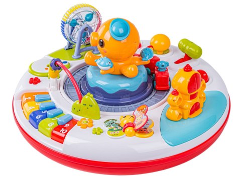 STOLICZEK EDUKACYJNY DLA DZIECI OŚMIORNICA PIANINKO CIUCHCIA BĘBENEK MŁYN