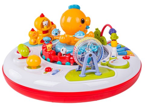 STOLICZEK EDUKACYJNY DLA DZIECI OŚMIORNICA PIANINKO CIUCHCIA BĘBENEK MŁYN