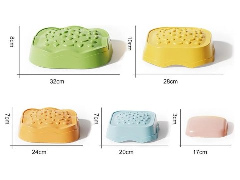 Ścieżka Sensoryczna Dla Dzieci KAMIENIE BALANSUJĄCE 5 Szt Równowaga Trening Równowagi