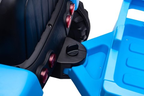 TRAKTOR NA AKUMULATOR DLA DZIECI A009B Z PRZYCZEPKĄ ŚWIATŁA LED PANEL MP3