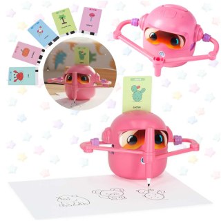 ROBOT RYSUJĄCY EDUKACYJNY NAUKA PISANIA KARTY Z OBRAZKAMI DŹWIĘK AKUMULATOR