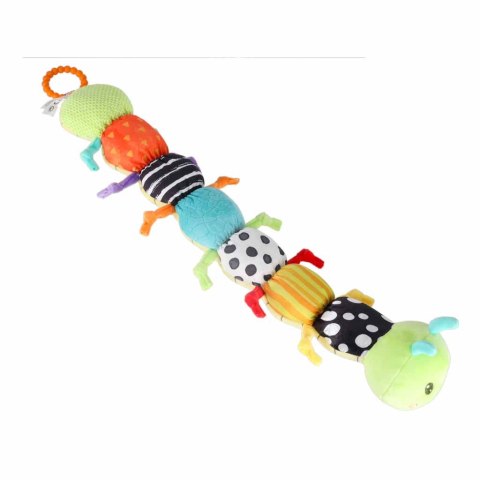 GĄSIENNICA INTERAKTYWNA SENSORYCZNA PLUSZOWA MUZYCZNA GRZECHOTKA GRYZAK