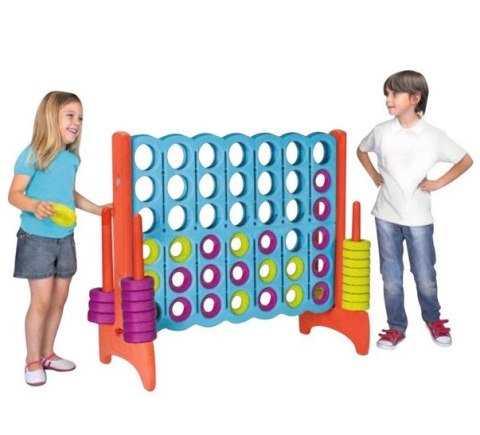 GRA LOGICZNA STRATEGICZNA 4 KÓŁKA W LINII FEBER MEGA 4 IN LINE ANTY UV