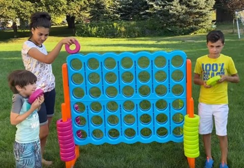 GRA LOGICZNA STRATEGICZNA 4 KÓŁKA W LINII FEBER MEGA 4 IN LINE ANTY UV