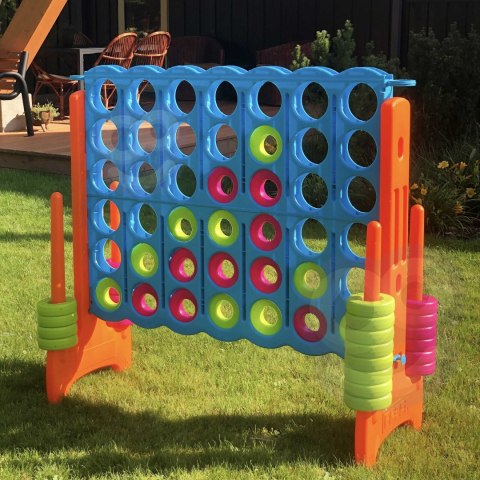 GRA LOGICZNA STRATEGICZNA 4 KÓŁKA W LINII FEBER MEGA 4 IN LINE ANTY UV