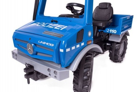 SAMOCHÓD NA PEDAŁY DLA DZIECI CIĘŻARÓWKA POLICJA ROLLY TOYS UNIMOG MERCEDES