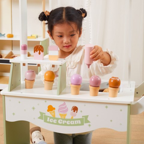 VIGA PolarB Drewniany Stragan z Lodami Lodziarnia Mobilna