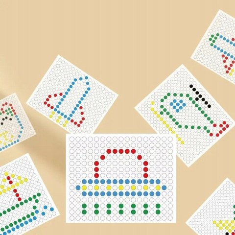 WOOPIE Tablica Magnetyczna dla Dzieci Montessori MagPad Dinozaur