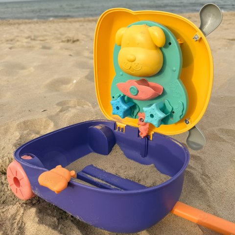 WOOPIE Zestaw do Piasku 3w1 Walizka Piesek Stolik Wodny