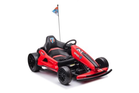 MOCNY GOKART NA AKUMULATOR A035 DO DRIFTU 24V 2X200W 12KM/H KOŁA EVA