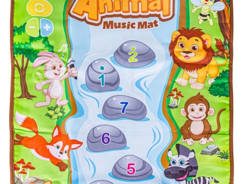 MATA EDUKACYJNA INTERAKTYWNA MUZYCZNA DLA DZIECI ZWIERZĘTA ODGŁOSY MELODIE