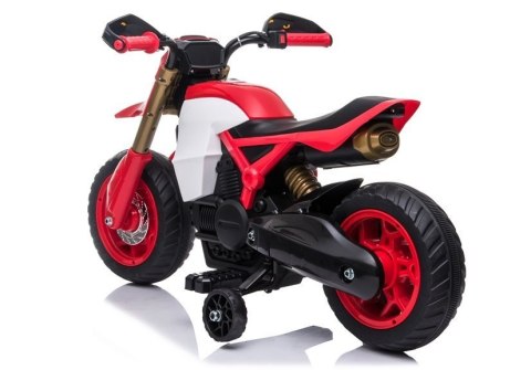 MOTOR NA AKUMULATOR CROSS TR1909 DLA DZIECKA 3-4 LAT ŚWIATŁO KÓŁKA BOCZNE